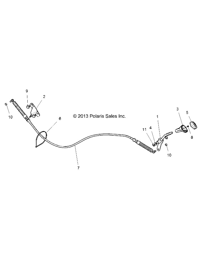 TRANSMISSION SELECTEUR DE VITESSES POUR RZR XP 1000 2014