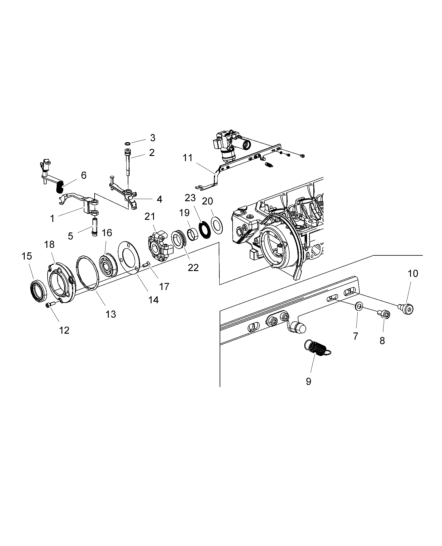 MOTEUR REGULATEUR DE VITESSE POUR RANGER HST 2016