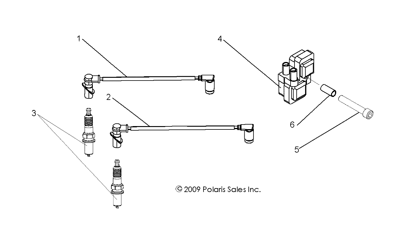 ELECTRIQUE SYSTEME DALLUMAGE POUR RANGER 4X4 800 EFI CREW 2011