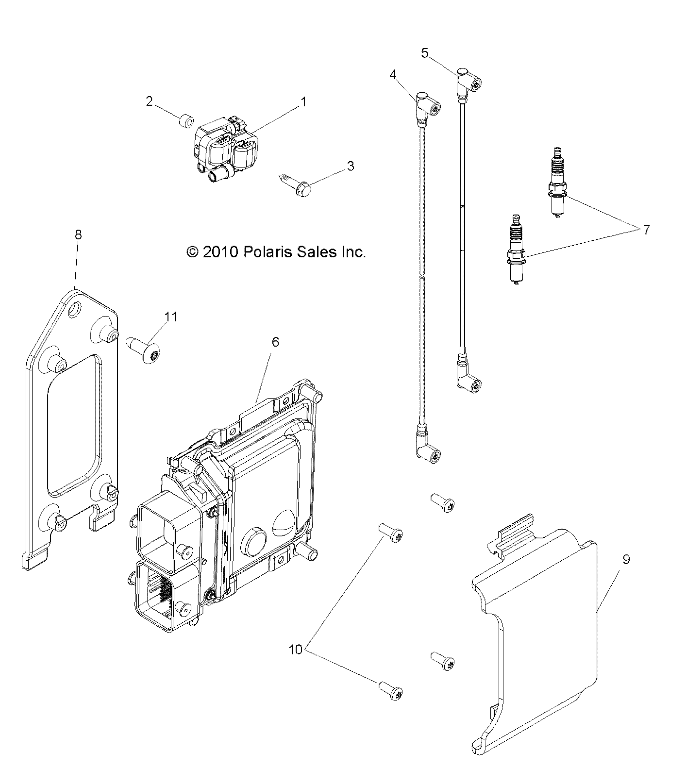 ELECTRIQUE ALLUMAGE POUR RZR 4 900 2014