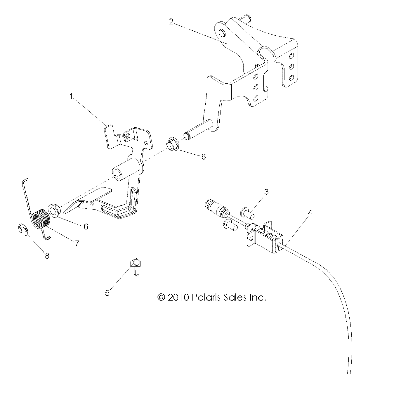 MOTEUR PEDALE DACCELERATEUR POUR RZR 800 EFIEPS ALL OPTIONS 2011