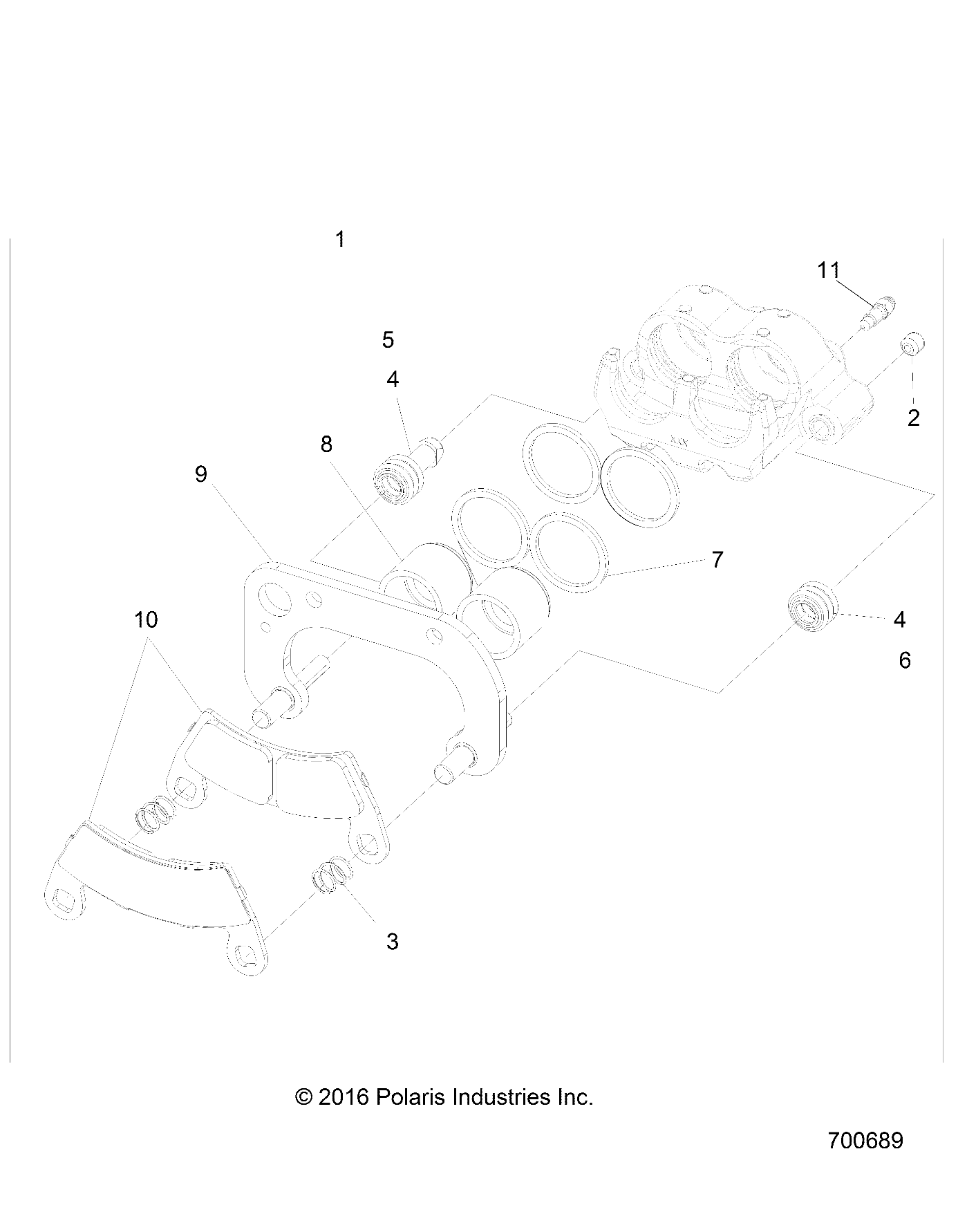 FREINS ETRIER AVANT POUR RANGER 48V EV 2022