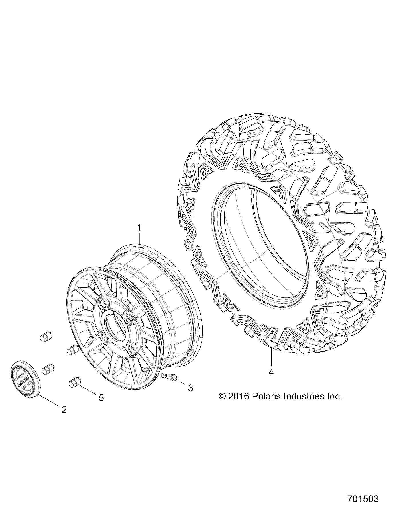 ROUES ROUES AVANT POUR RZR XP TURBO MD 2018