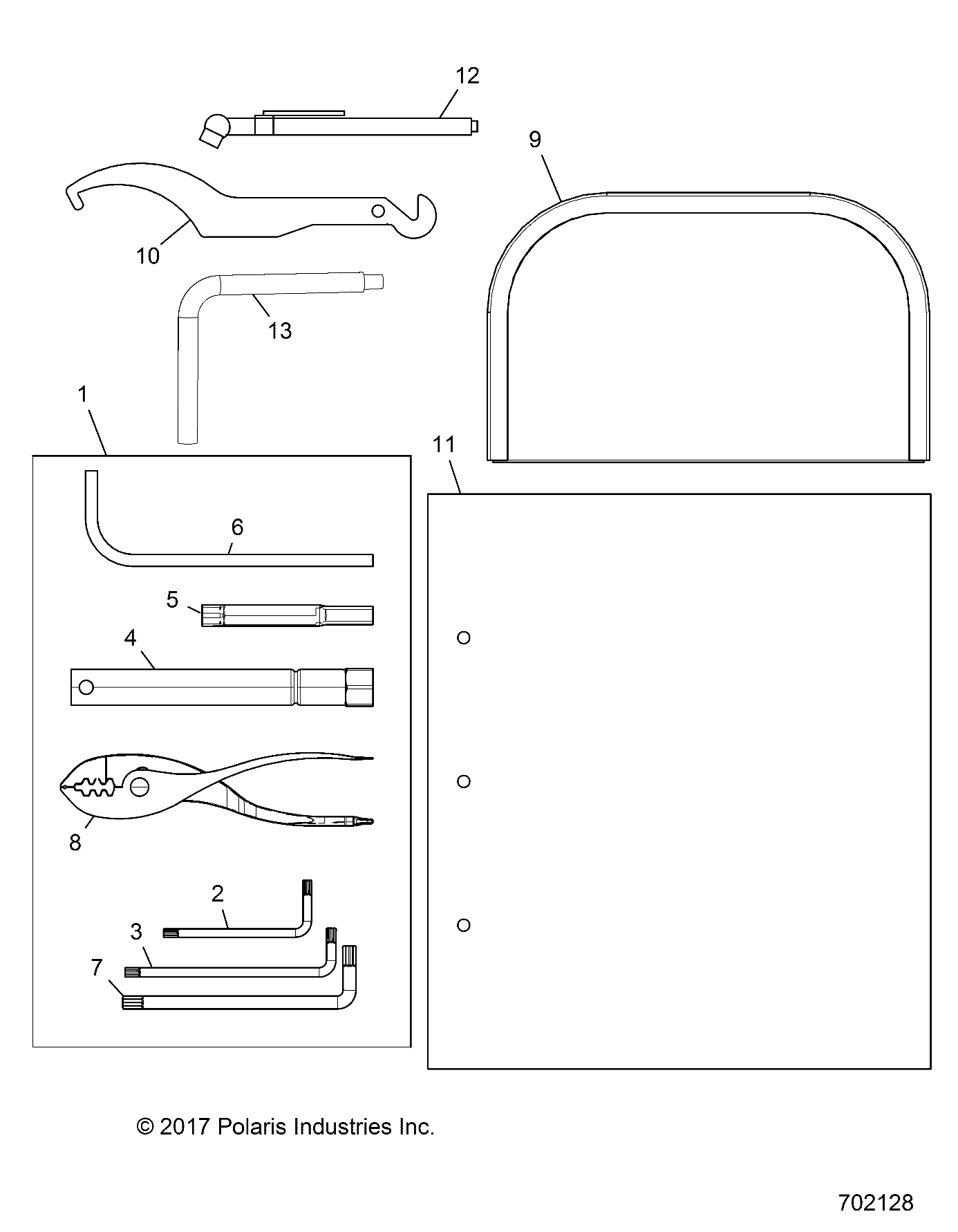 REFERENCES MANUEL DE LUTILISATEUR ET KIT OUTILS POUR RANGER CREW XP1000 EPS NSTR RC 2020