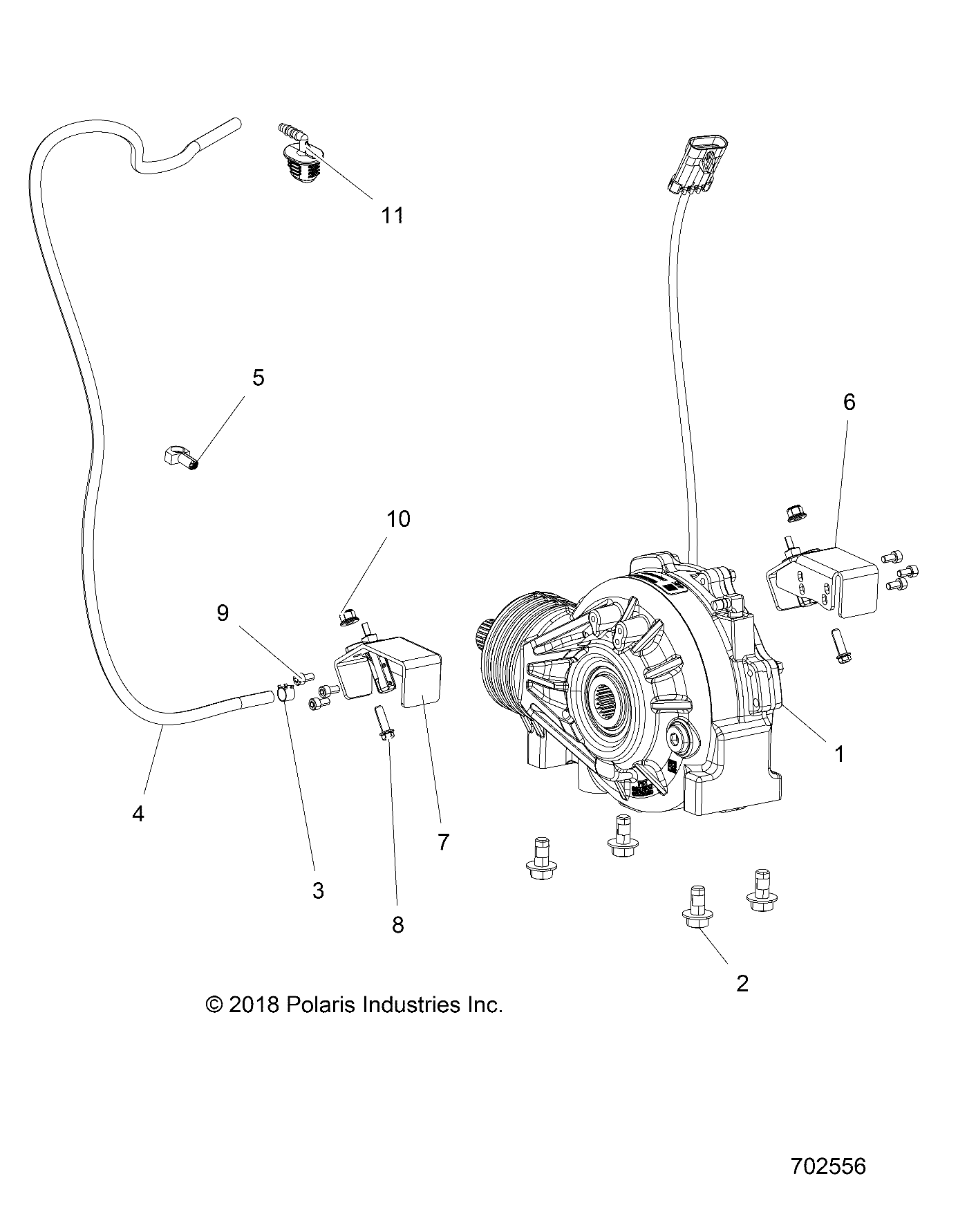 TRANSMISSION MONTAGE BOITE AVANT POUR RANGER XP 1000 EPS EUTRZUG 2022