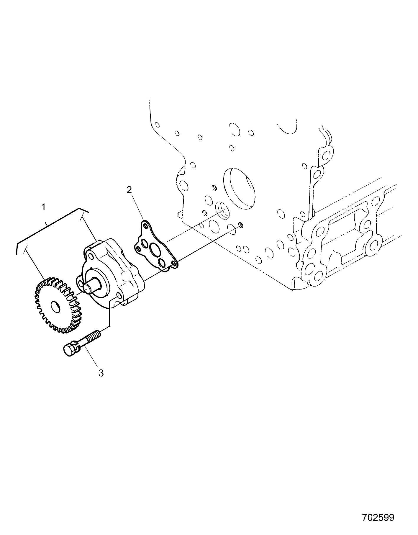 MOTEUR POMPE A HUILE POUR RANGER 902D EU TRACTOR APLA 2021