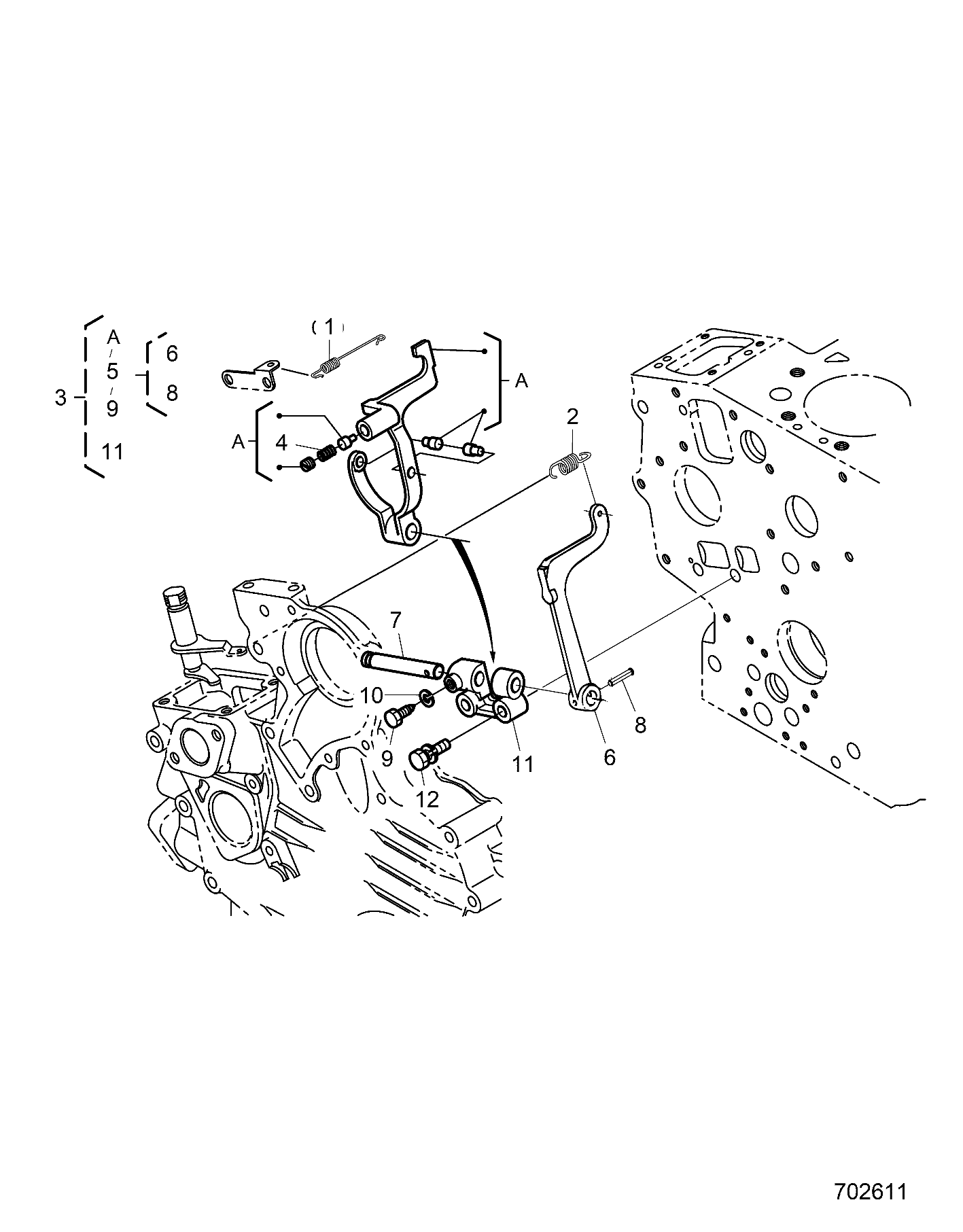 MOTEUR LEVIER POUR RANGER DIESEL HD TRACTOR EPS EUAPLA 2022