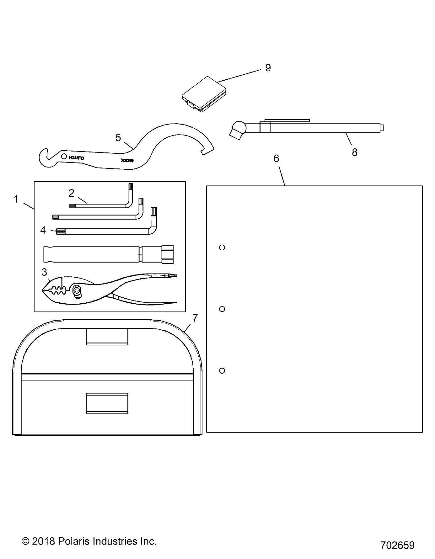 REFERENCES MANUEL DE LUTILISATEUR ET KIT OUTILS POUR GENERAL 1000 SPORT EPS 2022