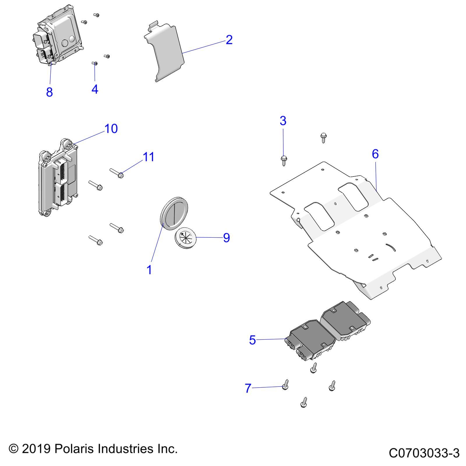 ELECTRIQUE ECU BOBINE REGULATEUR ETC POUR RZR PRO XP 4 ULTIMATE ROCKFORD LE 2022