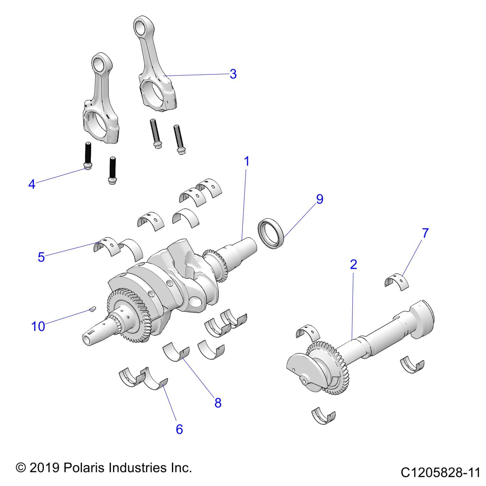 MOTEUR VILBREQUIN ET ROULEMENTS POUR RZR PRO XP 4 ULTIMATE ROCKFORD FOSGATE LE 2022