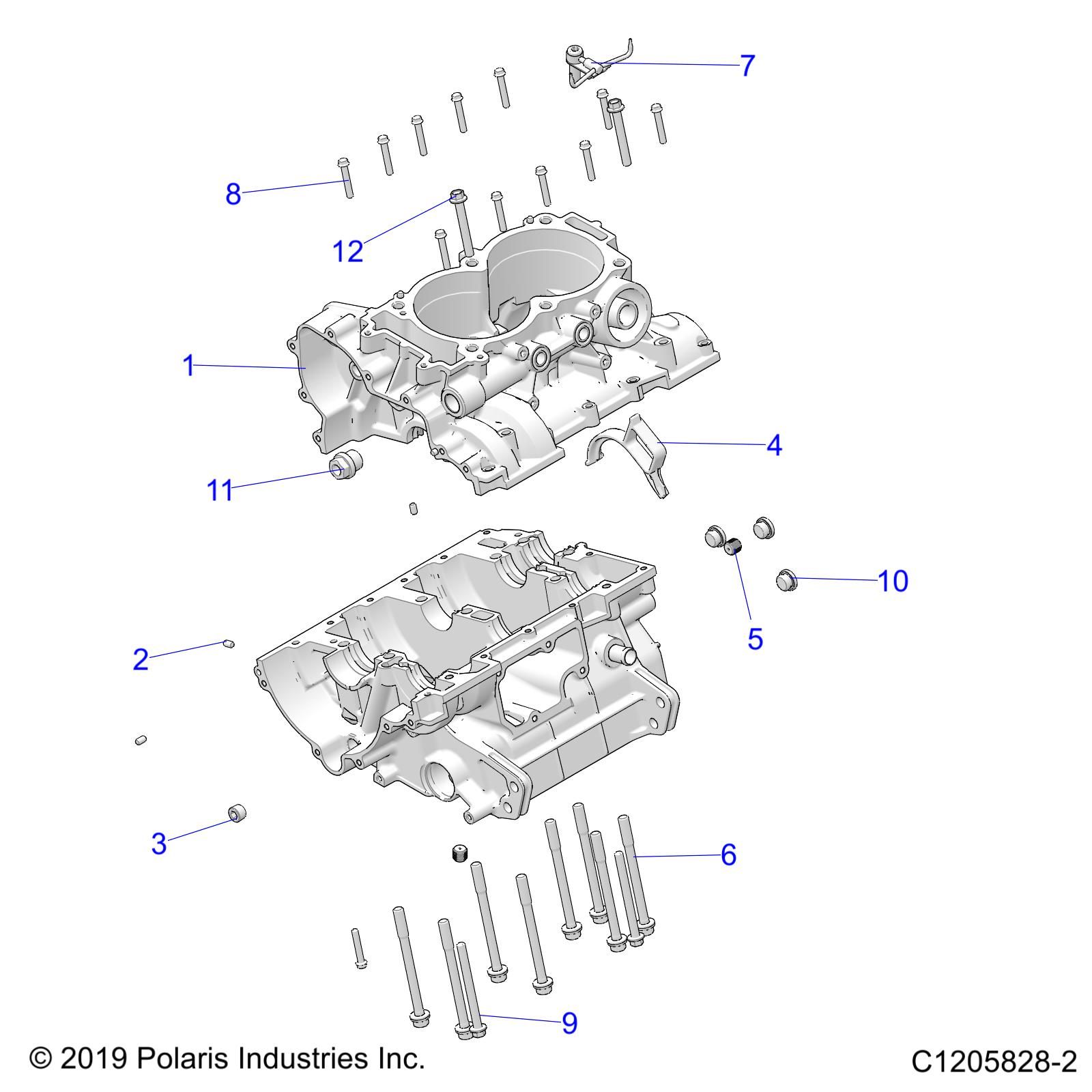 MOTEUR CARTER MOTEUR POUR RZR PRO XP 2020