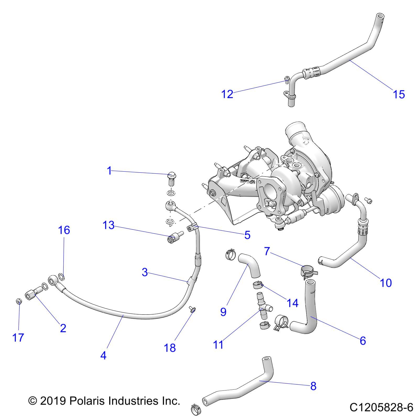 ENGINE TURBO COOLING AND OIL POUR RZR PRO XP ULTIMATE 2022