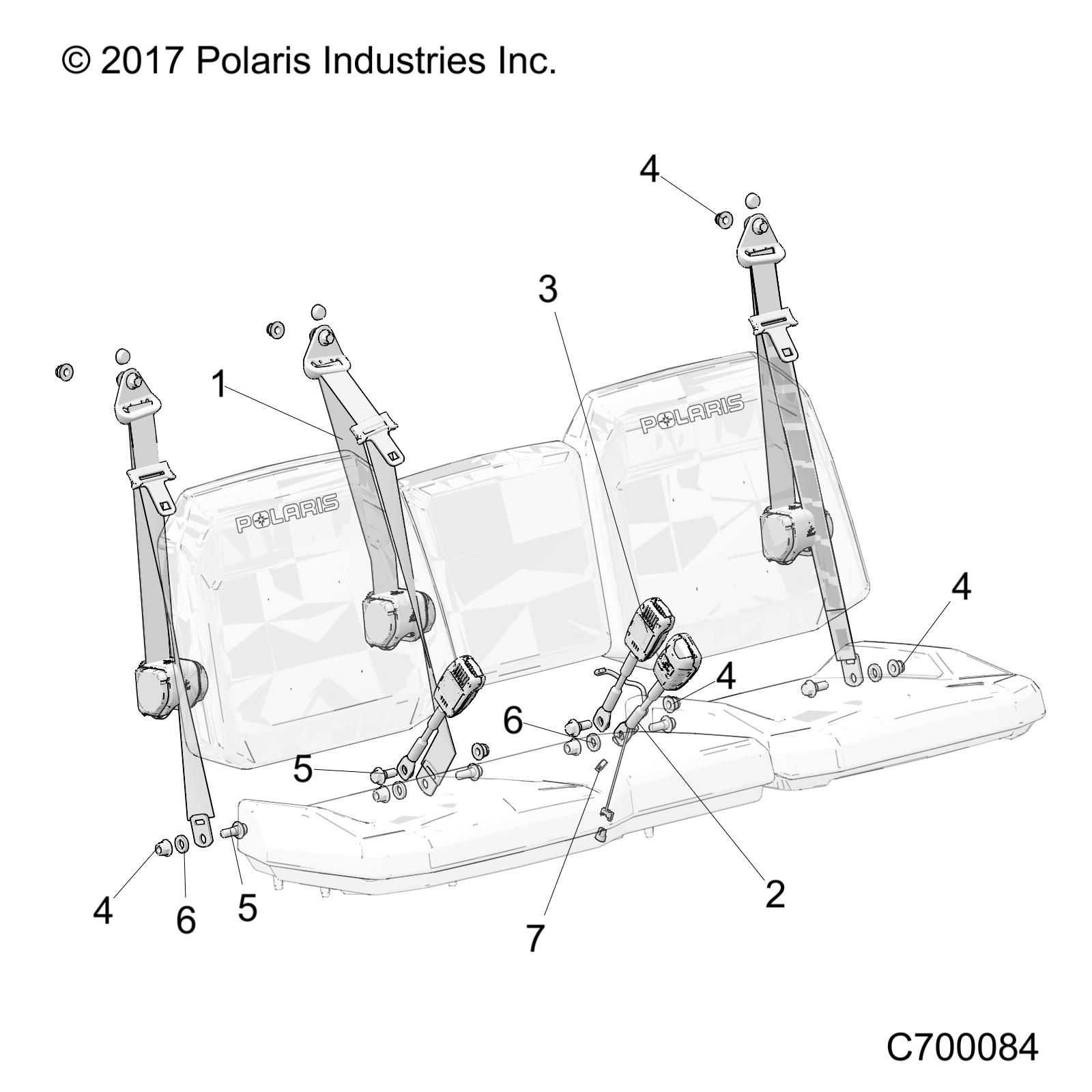 CARROSSERIE CEINTURE ET MONTAGE POUR RANGER XP1000 EUTRACTORZUG 2018