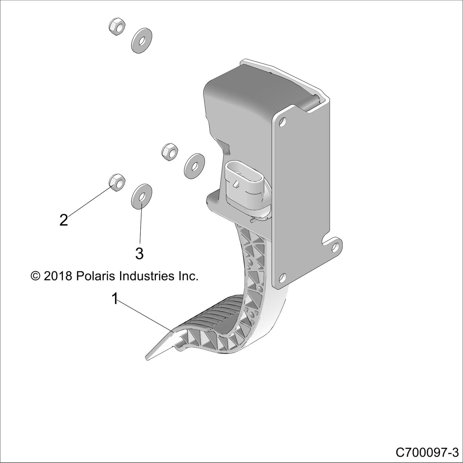 MOTEUR PEDALE DACCELERATEUR POUR RZR RS1 2018