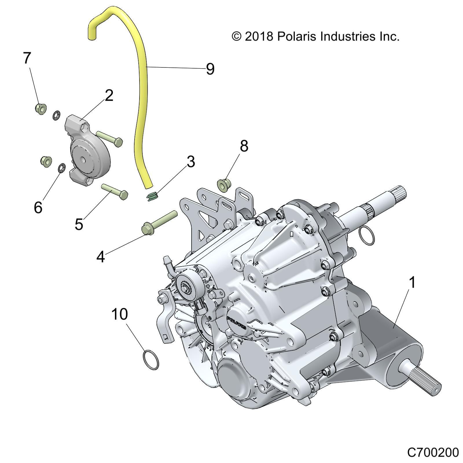TRANSMISSION MONTAGE BOITE PRINCIPALE POUR RANGER 570 2019