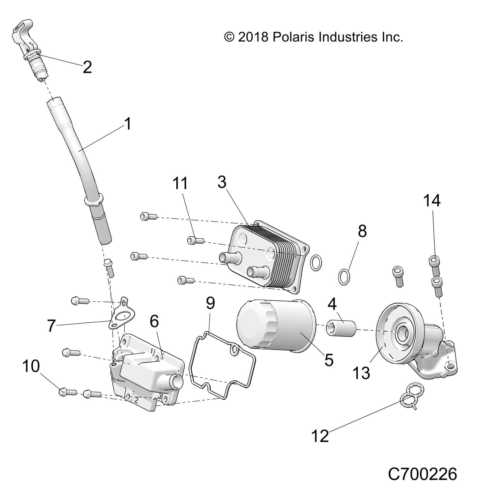 MOTEUR JAUGE ET FILTRE A HUILE POUR RZR XP 1000 TRACTOREUZUG 2022