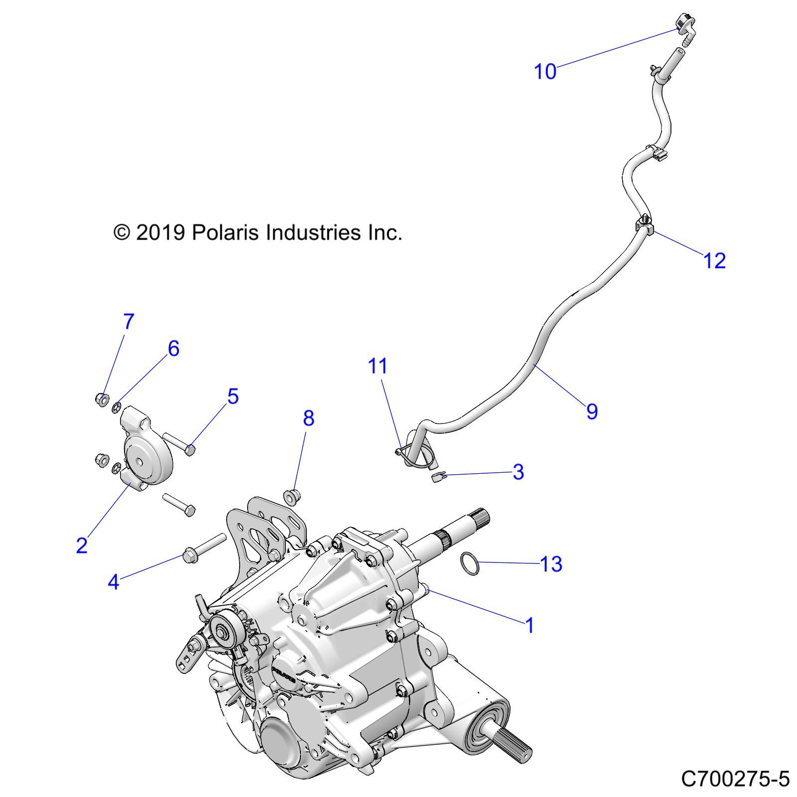 TRANSMISSION MONTAGE BOITE PRINCIPALE POUR RZR XP 1000 TRACTOREUZUG 2020