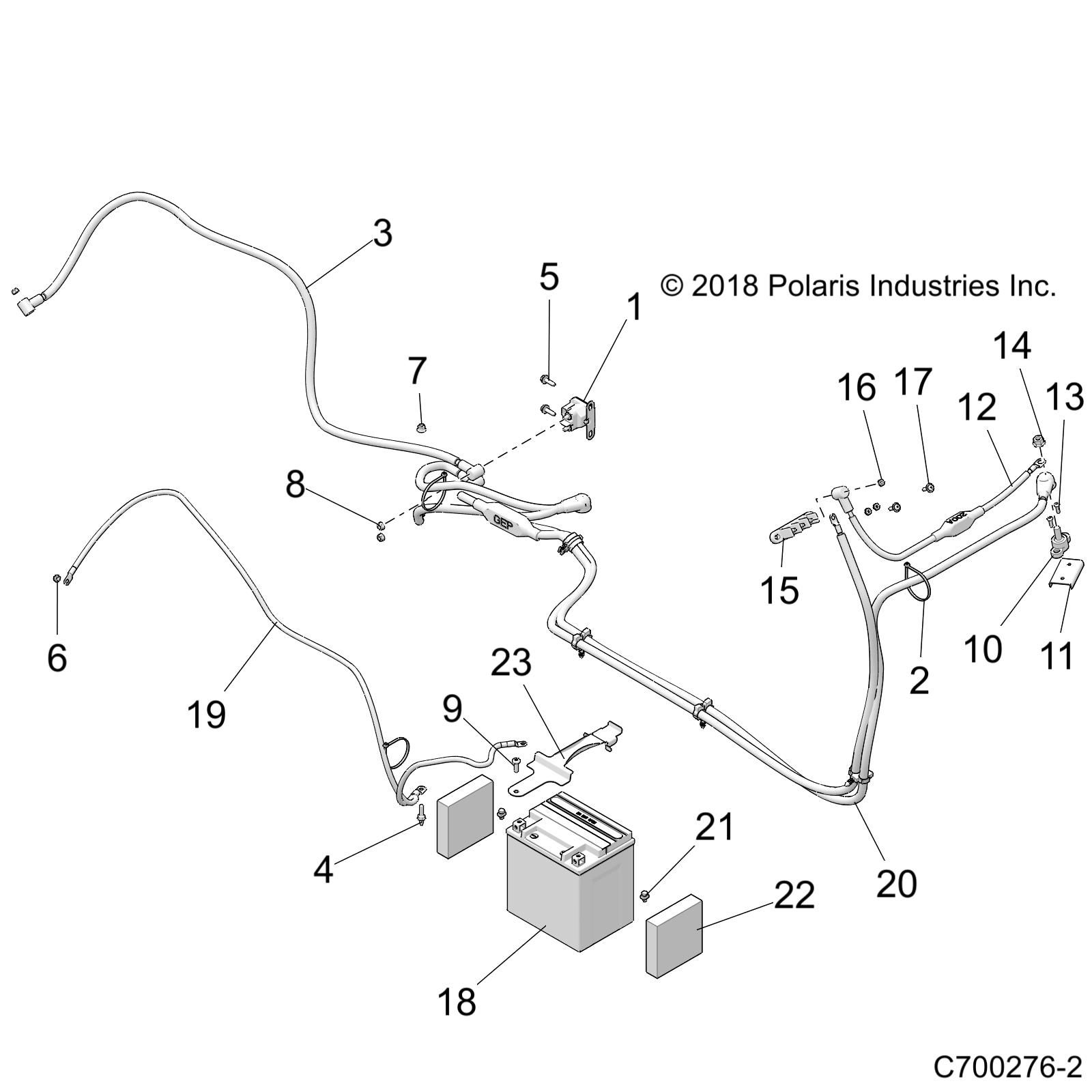 ELECTRIQUE BATTERIE POUR RZR XP 4 1000 2020