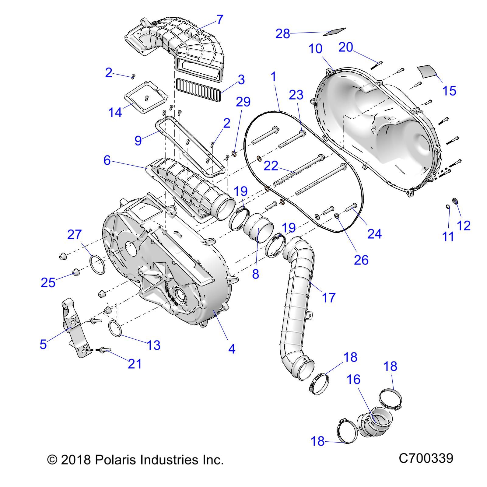 TRANSMISSION POUR RANGER CREW XP 1000 NSTR ULT BIG GAME R01 2022