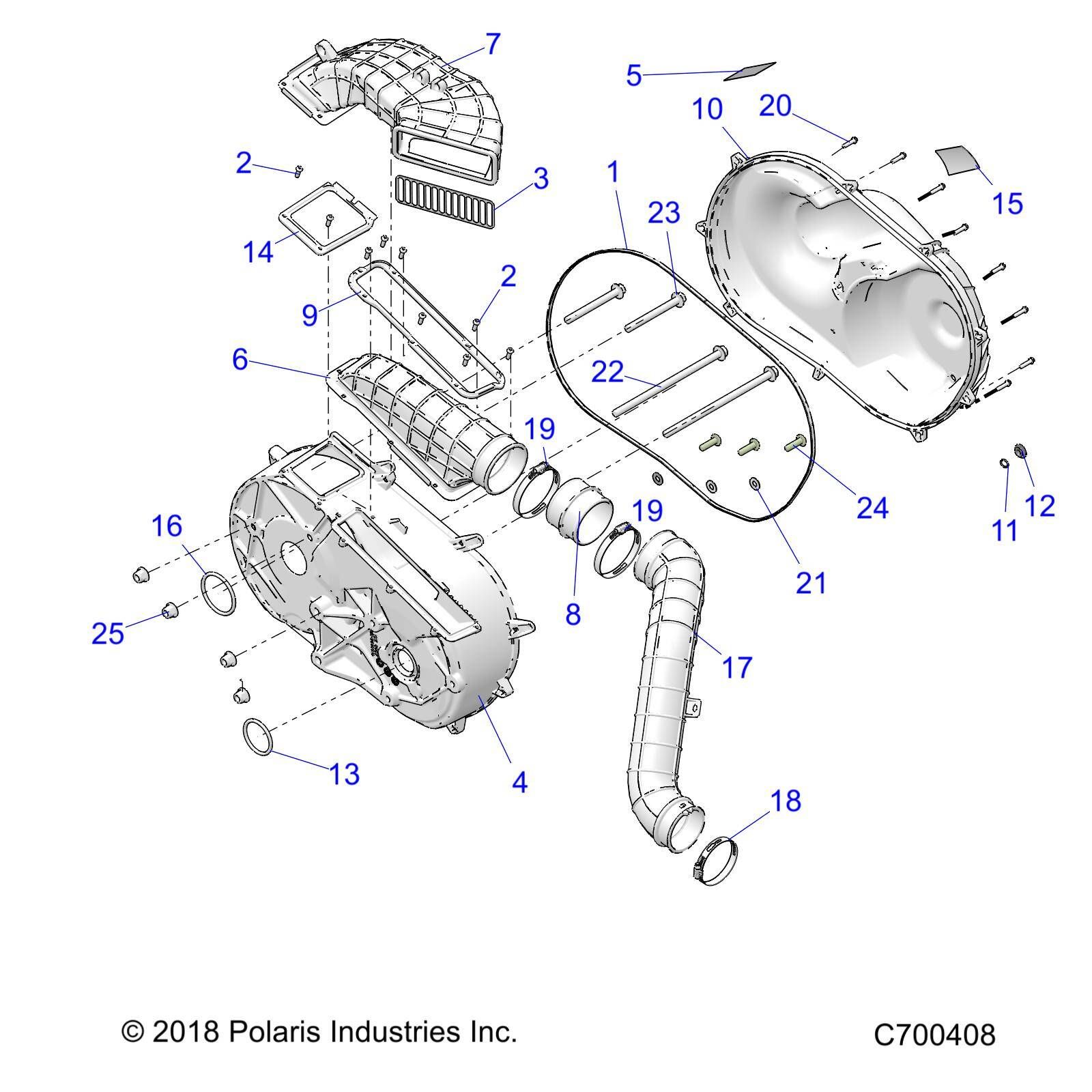 TRANSMISSION CARTER DEMBRAYAGE POUR RANGER DIESEL HD EPS DLX EUTRACTORAU R02 2023