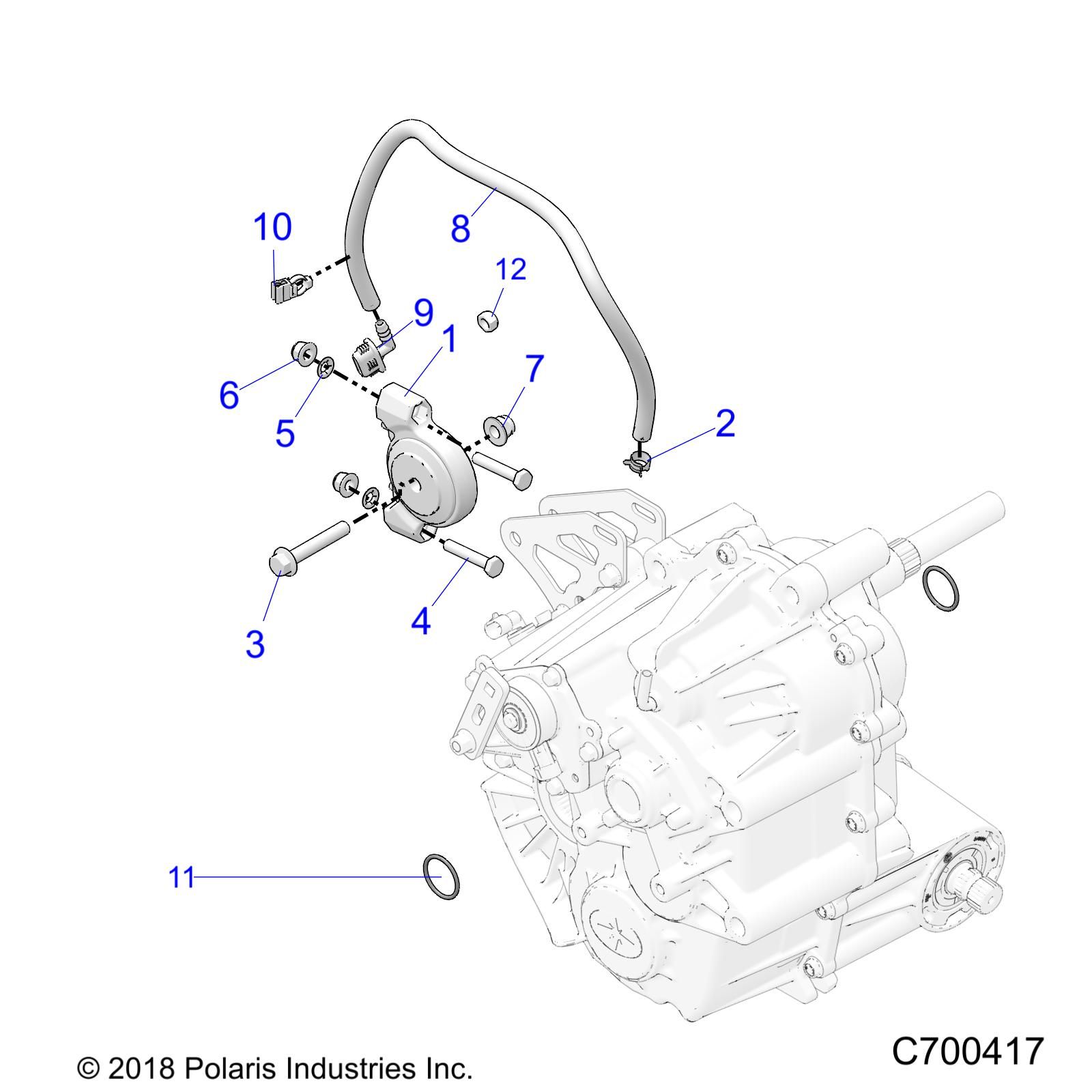 TRANSMISSION MONTAGE BOITE PRINCIPALE POUR RANGER 902D ISRL TRACTOR 2021