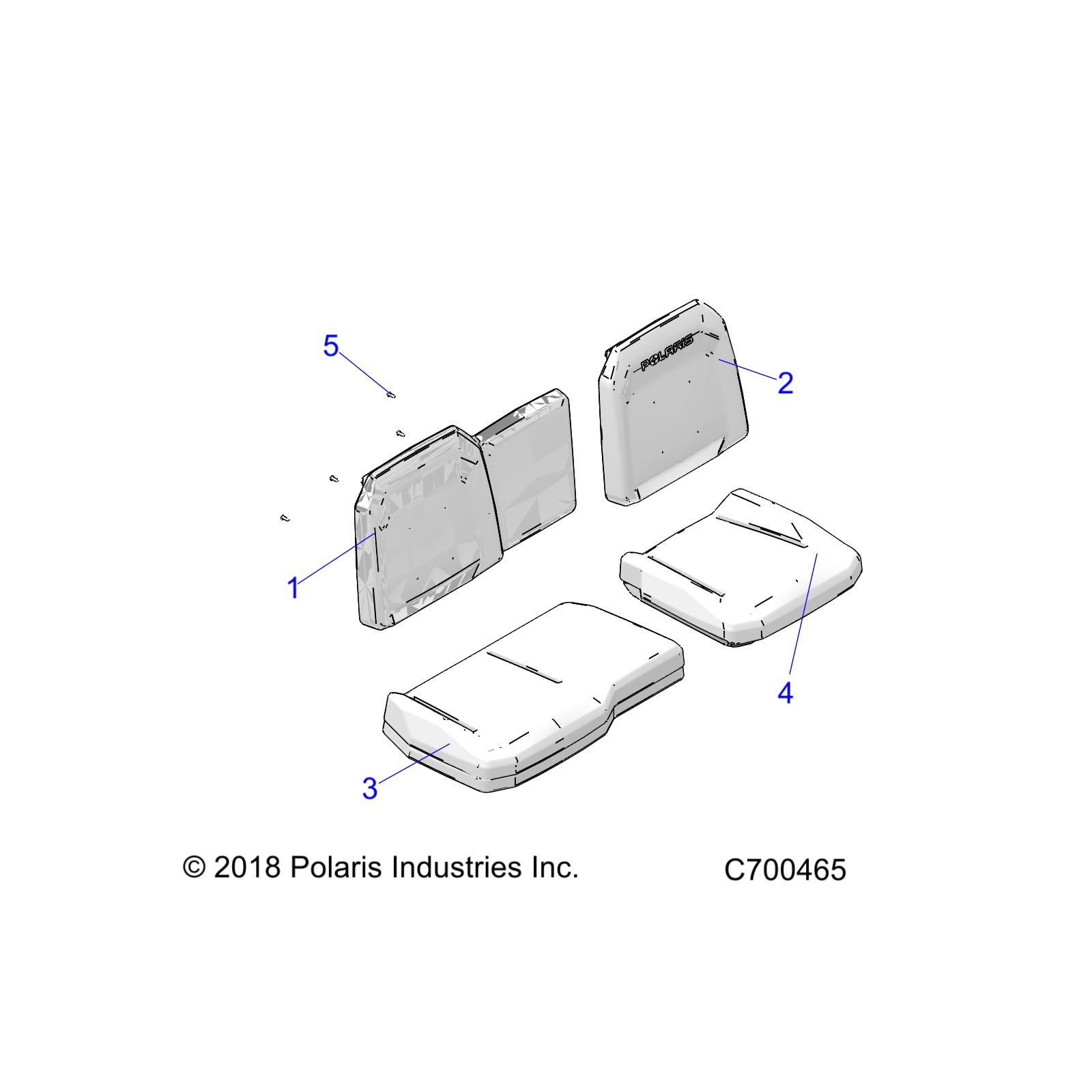 CARROSSERIE SIEGE POUR RANGER 1000 FACTORY CHOICE 2019