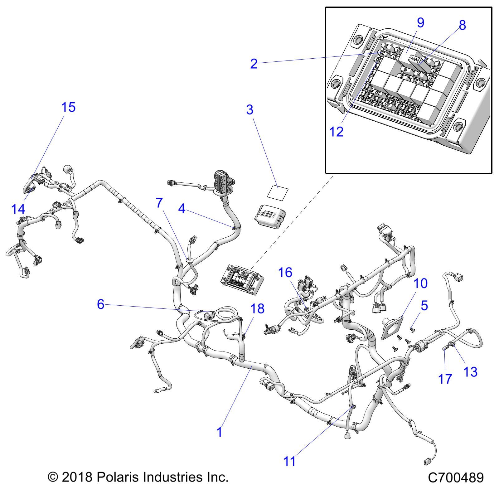 ELECTRIQUE FAISCEAU DE CABLE POUR RANGER XP 1000 NSTR FACTORY CHOICE 2019
