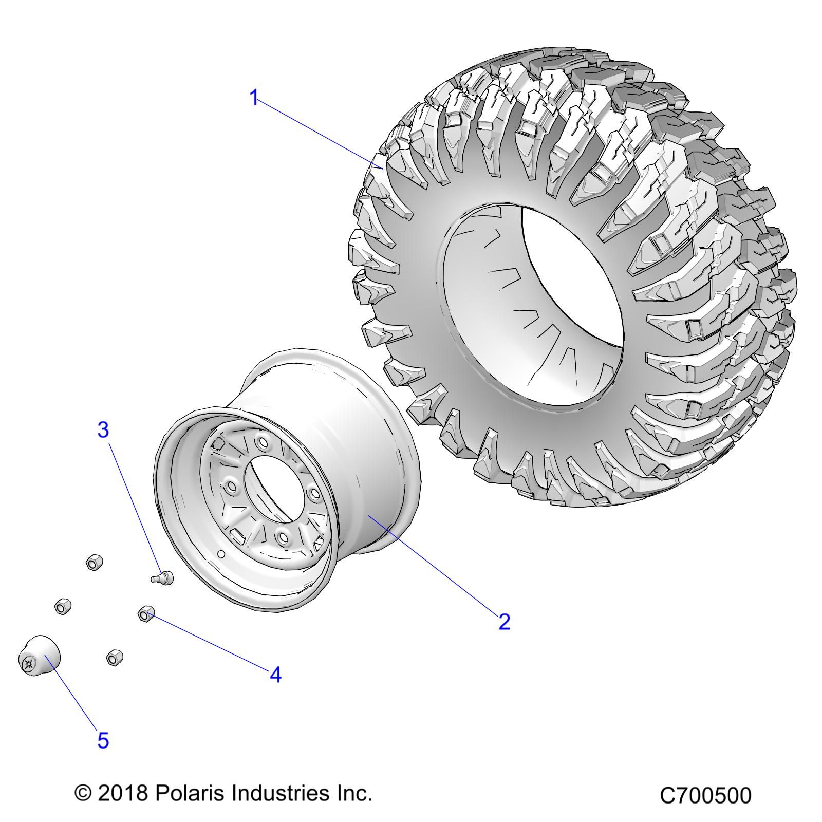 ROUES ROUES ARRIERE POUR RANGER 902D ISRL TRACTOR 2021