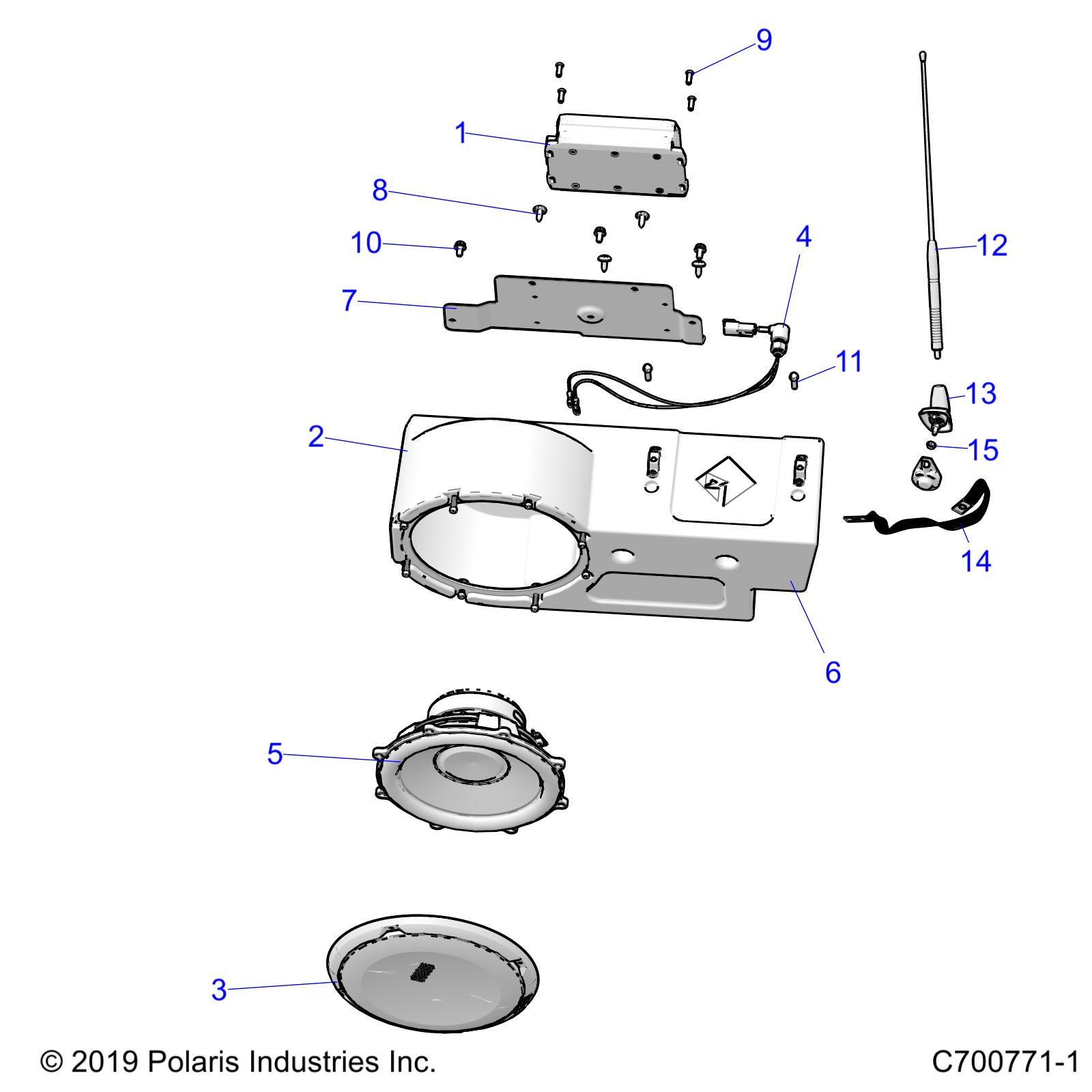 ACCESSOIRES AUDIOCAISSON DE BASSE POUR GENERAL 4 1000 RC EDITION 2021