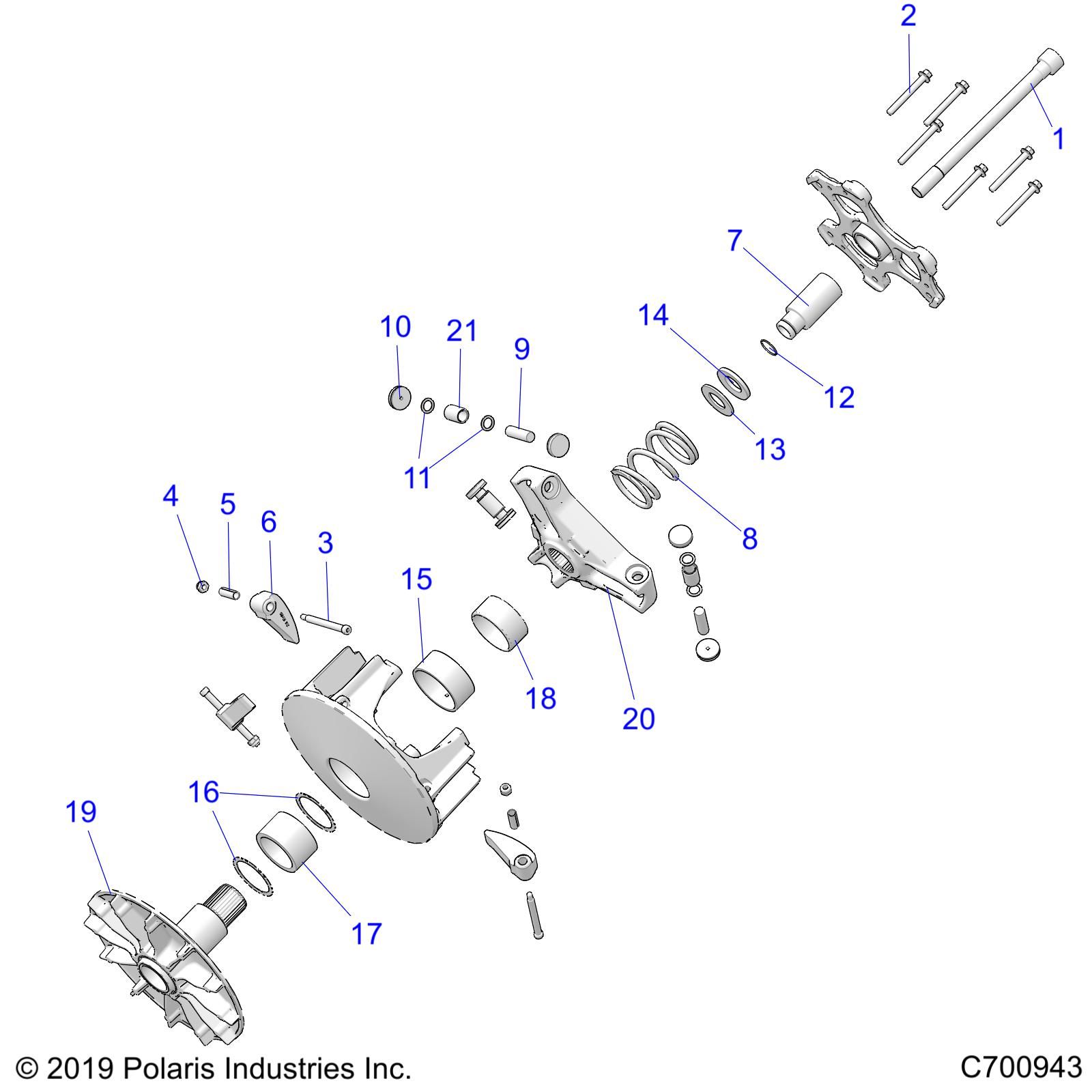 TRANSMISSION POUR RANGER 1000 EPSPREMIUM PS 2024