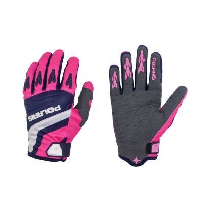 GANTS OFFROAD POLARIS ROSE / MARINE