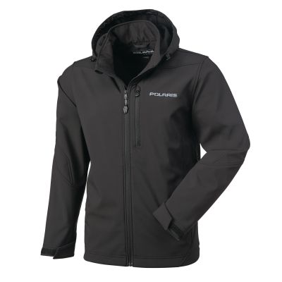 VESTE SOFTSHELL POLARIS HOMME NOIR