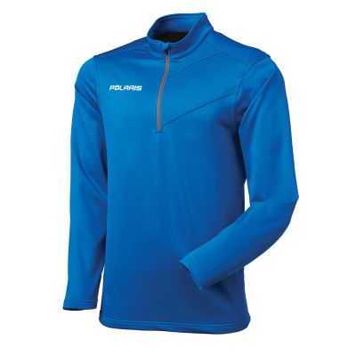 SWEAT ZIPPE POLARIS HOMME BLEU