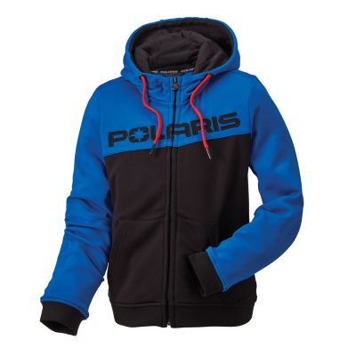 SWEAT A CAPUCHE POLARIS TECH ENFANT BLEU / NOIR