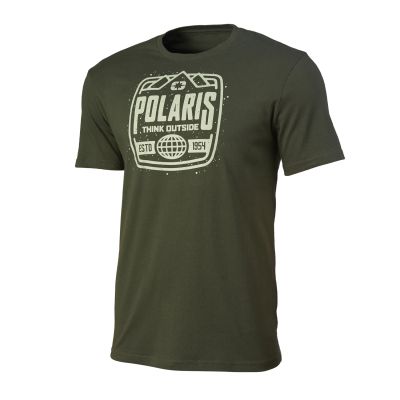 T-SHIRT POLARIS HOMME VERT