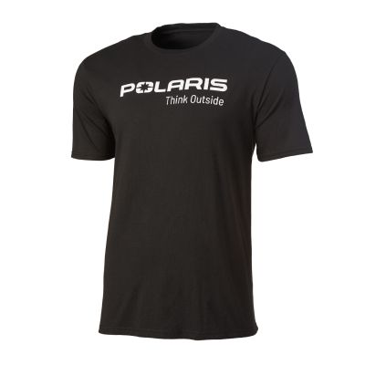 T-SHIRT POLARIS THINK OUTSIDE HOMME NOIR 