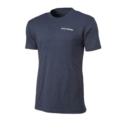 T-SHIRT POLARIS GRAPHIC HOMME BLEU MARINE