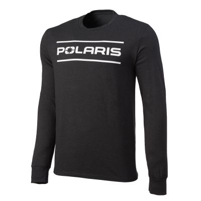 T-SHIRT MANCHES LONGUES POLARIS HOMME NOIR