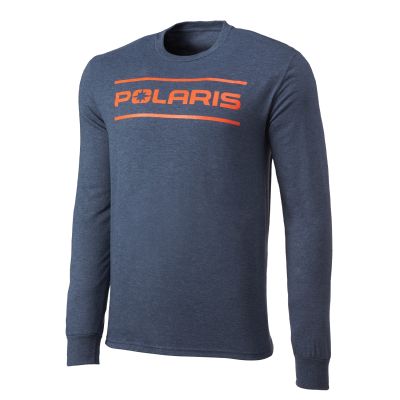 T-SHIRT MANCHES LONGUES POLARIS HOMME BLEU MARINE