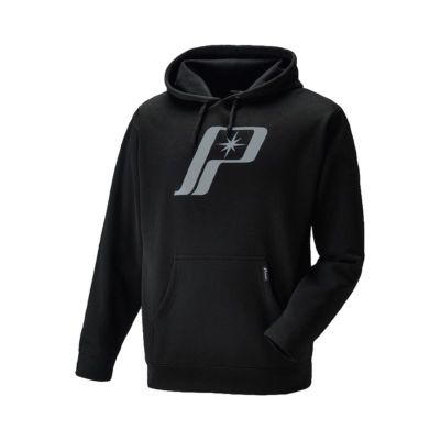 SWEAT A CAPUCHE POLARIS HOMME LOGO - BLK/GRY