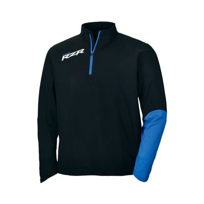 Maillot Homme POLARIS RZR avec fermeture éclair 1/4 - Noir/Bleu 