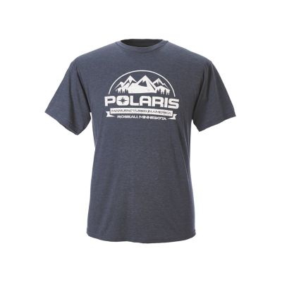 T-shirt POLARIS Homme Roseau - Bleu Bruyère