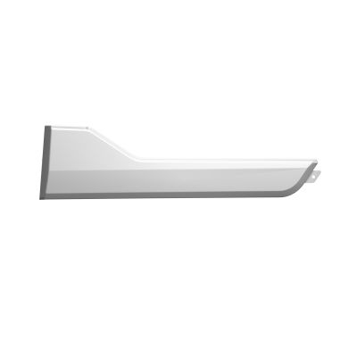 Rear Exterior Door Accent Panel Ghost White