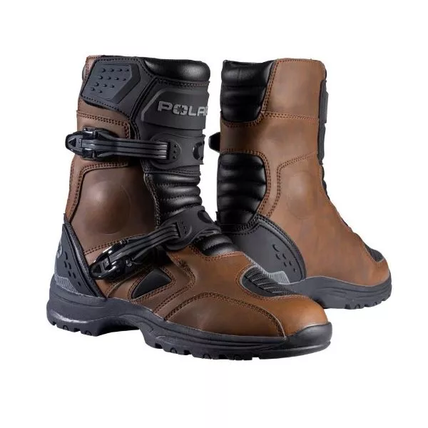 BOTTES POLARIS BOOTS BROWN 2024 Esprit POLARIS la reference POLARIS QUAD et SSV